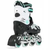 Ролики Raven Pulse Black/Mint розмір 37-40