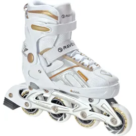 Ролики Raven Pulse White/Gold розмір 37-40