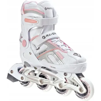 Ролики Raven Pulse White/Pink розмір 33-36