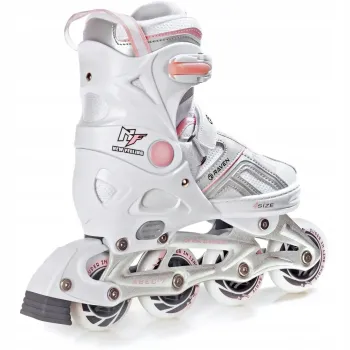 Ролики Raven Pulse White/Pink розмір 33-36