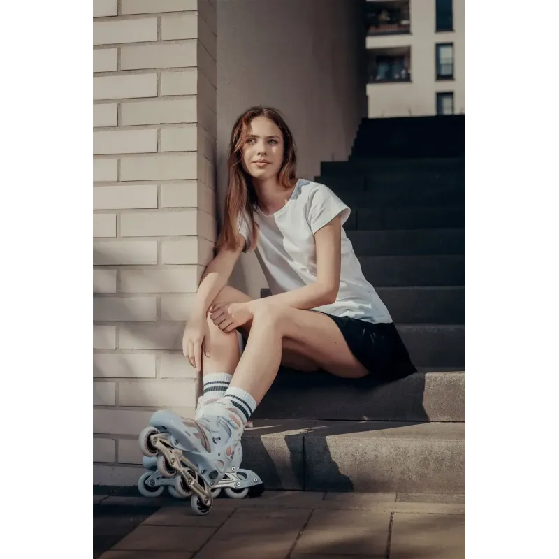 Ролики Raven Pulse White/Pink розмір 33-36