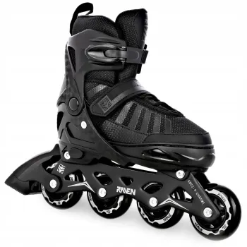 Ролики Raven Quantum Black розмір 34-37