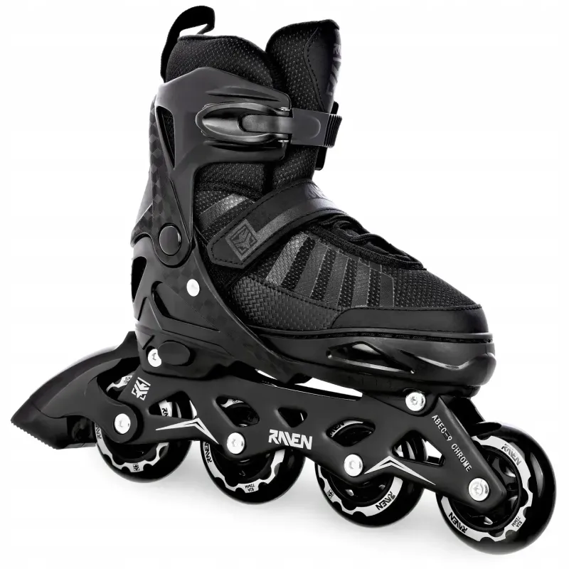 Ролики Raven Quantum Black розмір 34-37