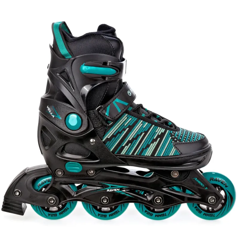 Ролики Raven Vella Black/Mint розмір 33-36