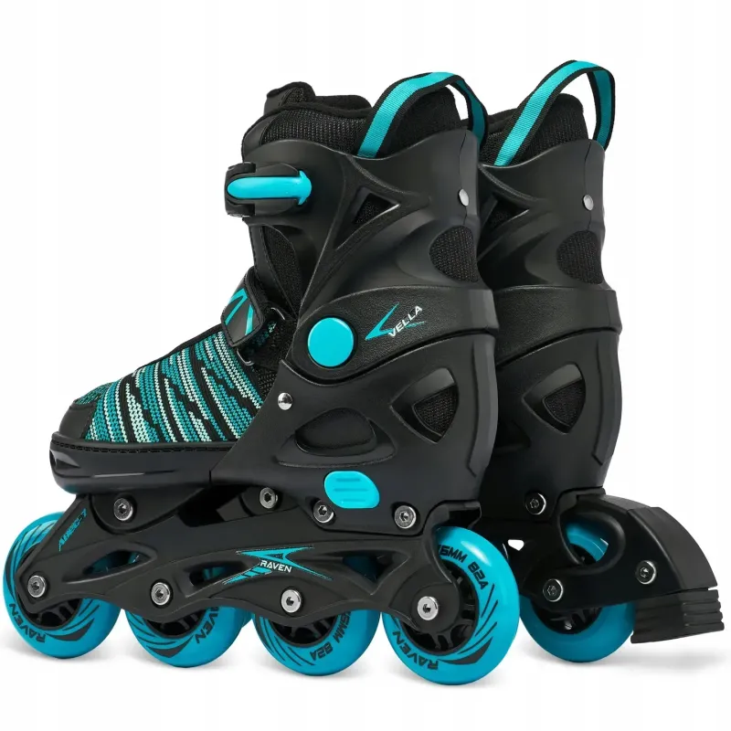 Ролики Raven Vella Black/Mint розмір 33-36