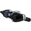 Ролики дитячі Micro Shaper NEW - Black White розмір 25-28