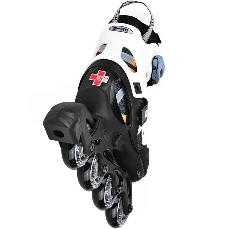 Ролики дитячі Micro Shaper NEW - Black White розмір 25-28
