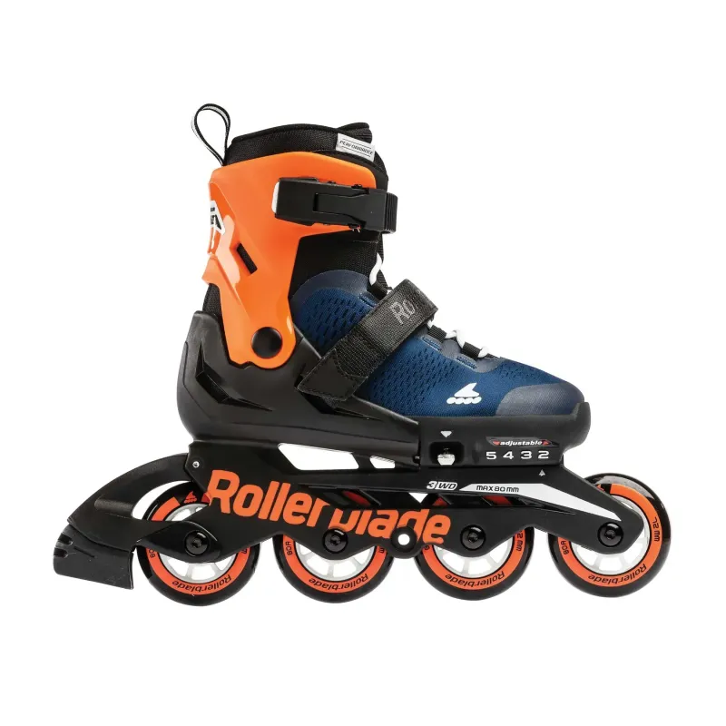 Ролики дитячі Rollerblade Cube 2020 комплект з захистом Orange 28-32 р