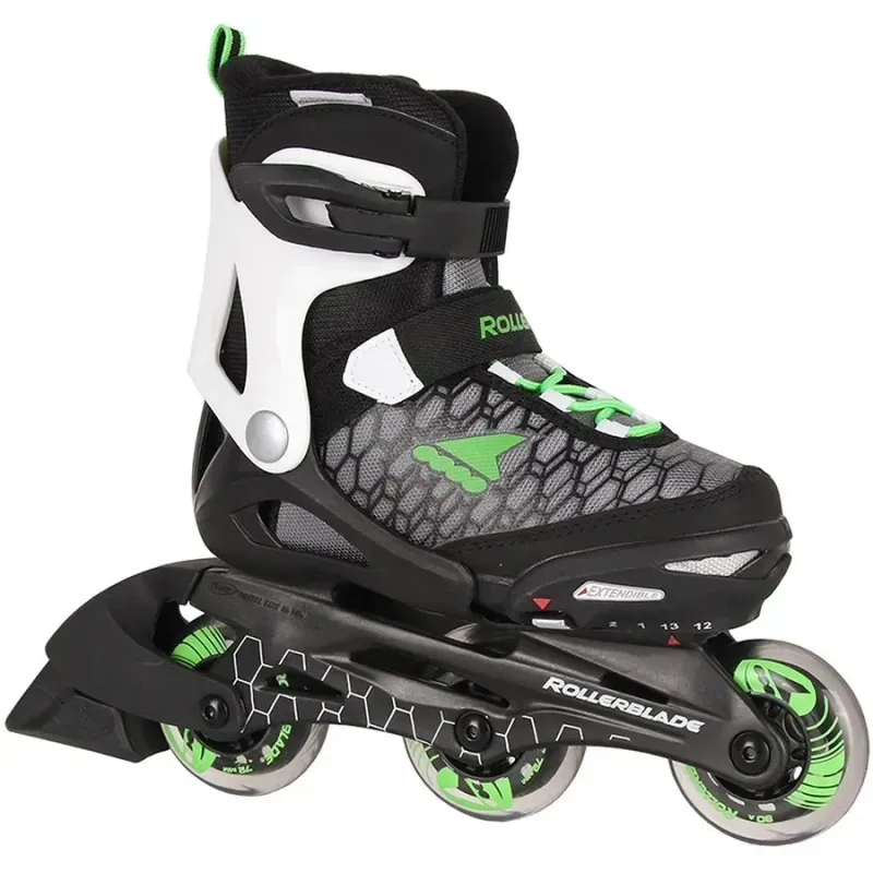 Ролики дитячі Rollerblade Spitfire Cube комплект з захистом Green 29-34 р