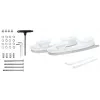 Ролики ковзани 4в1 Raven Zoya Mint LED розмір 27-30