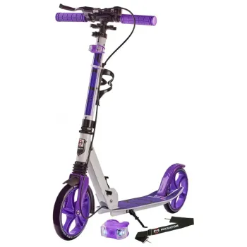Самокат двоколісний з ручним гальмом Maraton Rider Purple