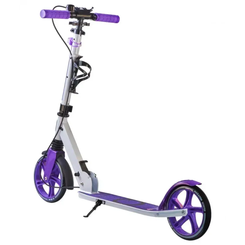 Самокат двоколісний з ручним гальмом Maraton Rider Purple