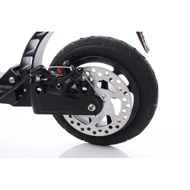 Самокат двоколісний на надувних колесах Tempish TECNIQ AIR Black
