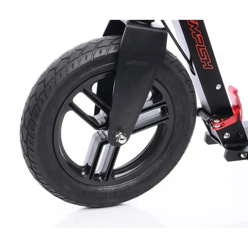 Самокат двоколісний на надувних колесах Tempish TECNIQ AIR Black