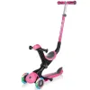 Самокат дитячий 3в1 Globber GO-UP Deluxe Lights Pink