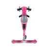 Самокат дитячий 3в1 Globber GO-UP Deluxe Lights Pink