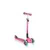 Самокат дитячий 3в1 Globber GO-UP Deluxe Lights Pink