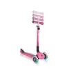 Самокат дитячий 3в1 Globber GO-UP Deluxe Lights Pink