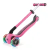 Самокат дитячий 3в1 Globber GO-UP Deluxe Lights Pink