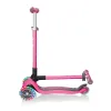 Самокат дитячий 3в1 Globber GO-UP Deluxe Lights Pink