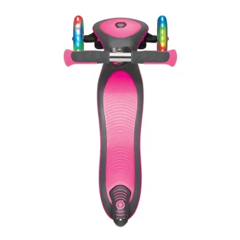Самокат дитячий Globber Elite Deluxe Lights Pink