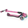 Самокат дитячий Globber Elite Deluxe Lights Pink