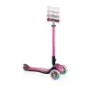 Самокат дитячий Globber Elite Deluxe Lights Pink