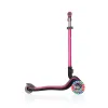 Самокат дитячий Globber Elite Deluxe Lights Pink