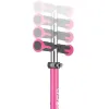 Самокат дитячий Globber Elite Deluxe Lights Pink