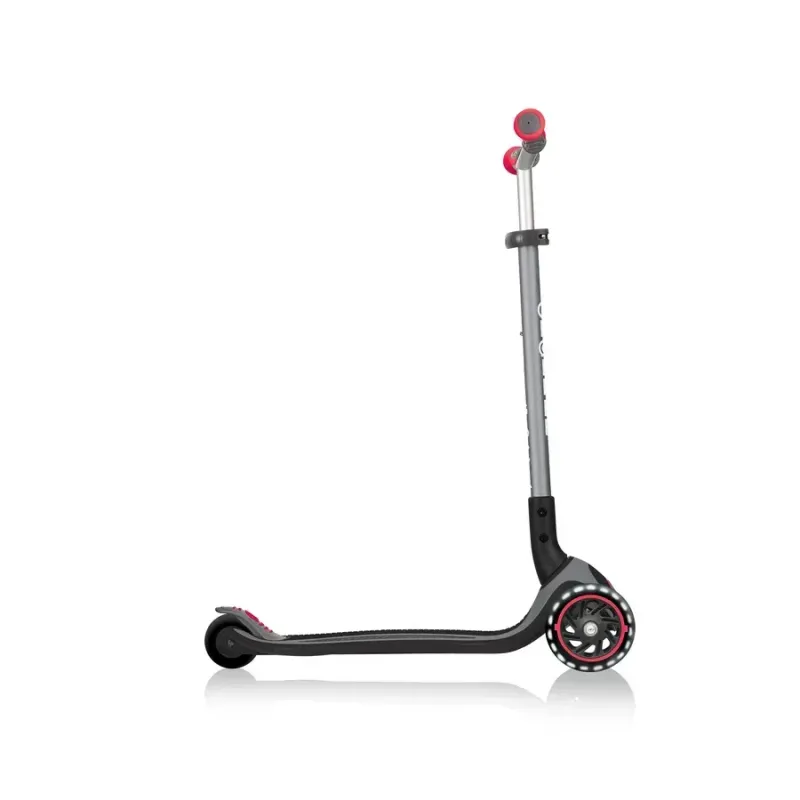 Самокат дитячий Globber Master Lights Black-Red