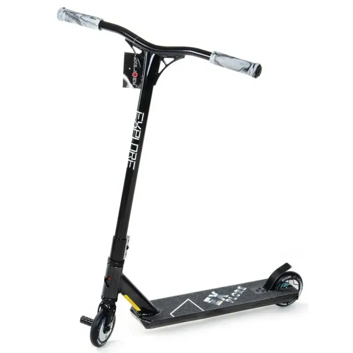 Самокат для трюків Explore Spade Deluxe New Black 120 мм