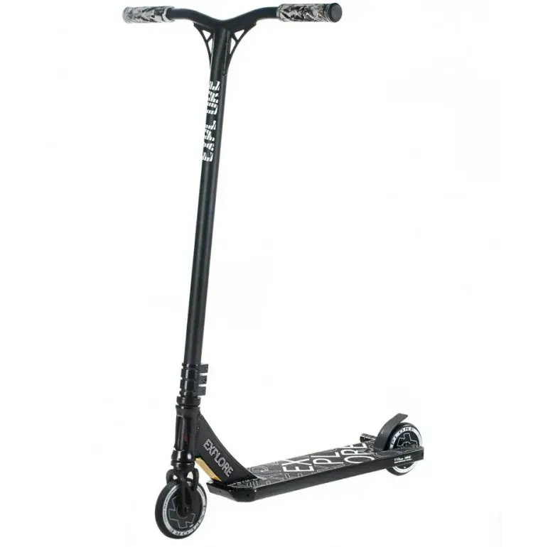 Самокат трюковий Explore Booger 300 Black 110 мм