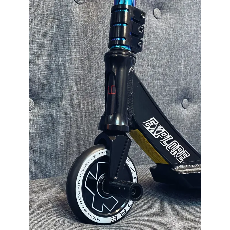 Самокат трюковий Explore BOOGER 300 HD Black