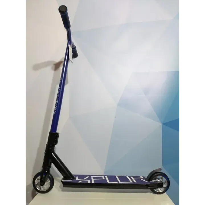 Самокат трюковий Explore Cross Iron Blue 110 мм