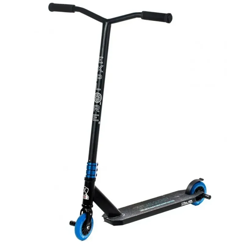 Самокат трюковий Explore Spade Deluxe Blue 110 мм