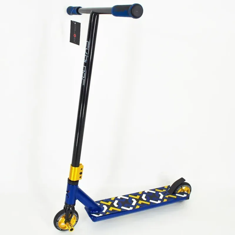 Самокат трюковий Explore Storm Deluxe Blue 110 мм