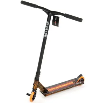 Самокат трюковий Explore WIND Iron Orange 110 мм