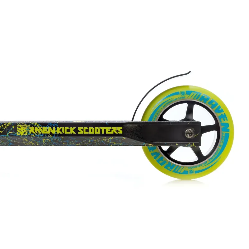 Самокат трюковий Raven Evolution Pro Blue/Lime 110mm