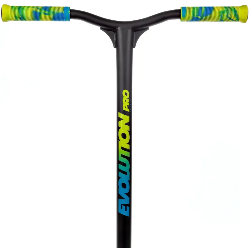 Самокат трюковий Raven Evolution Pro Blue/Lime 110mm