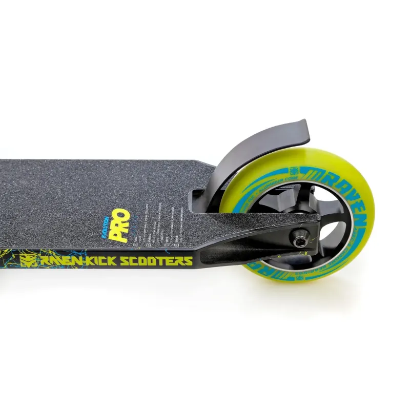 Самокат трюковий Raven Evolution Pro Blue/Lime 110mm