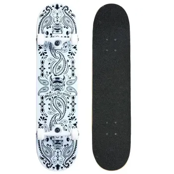 Скейт Speed Demons Bandana - White 8