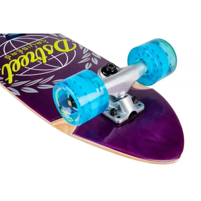Скейт круізер дерев'яний D Street Atlas Purple 70 см