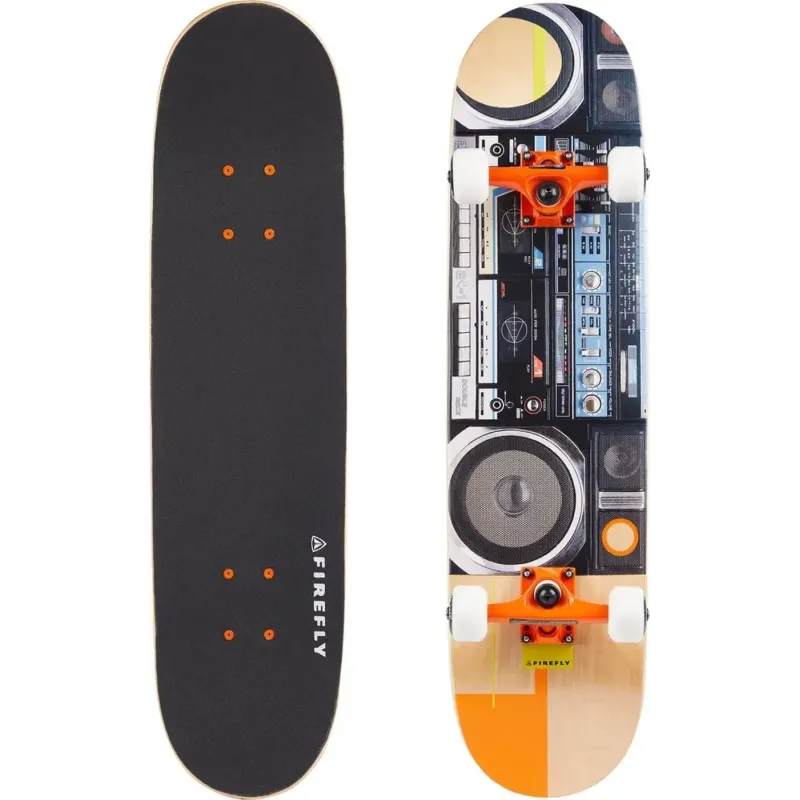 Скейт трюковий Firefly SKB 905 Black/Orange 7.75 дюймів