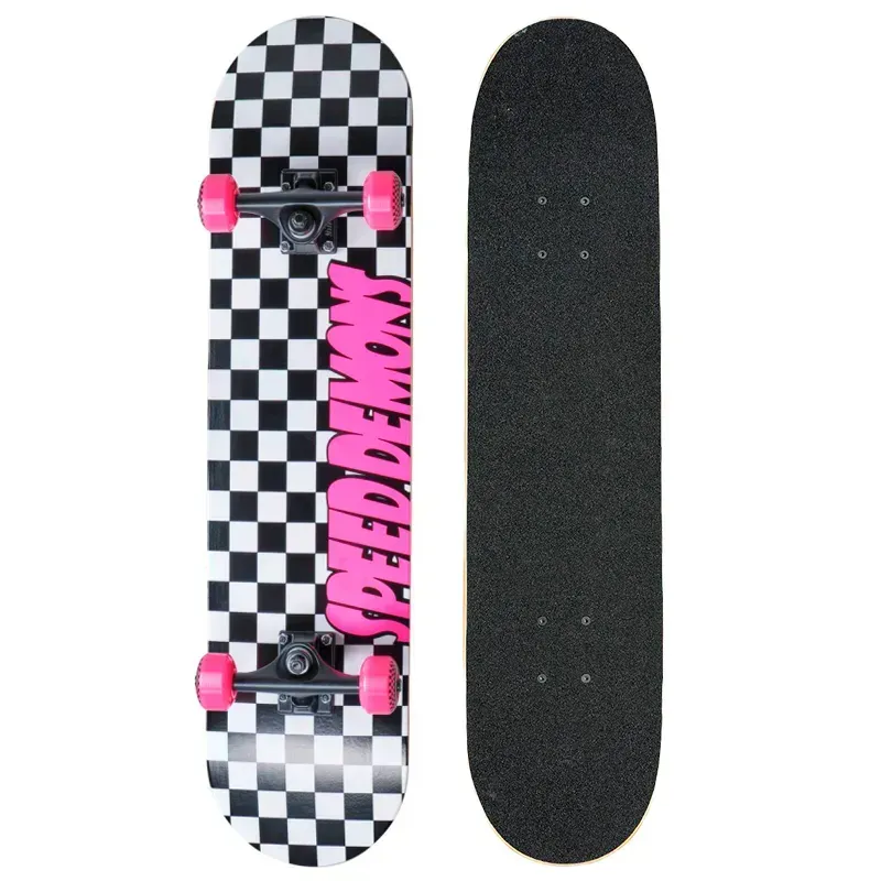 Скейтборд Speed Demons Characters - Pink 7.75