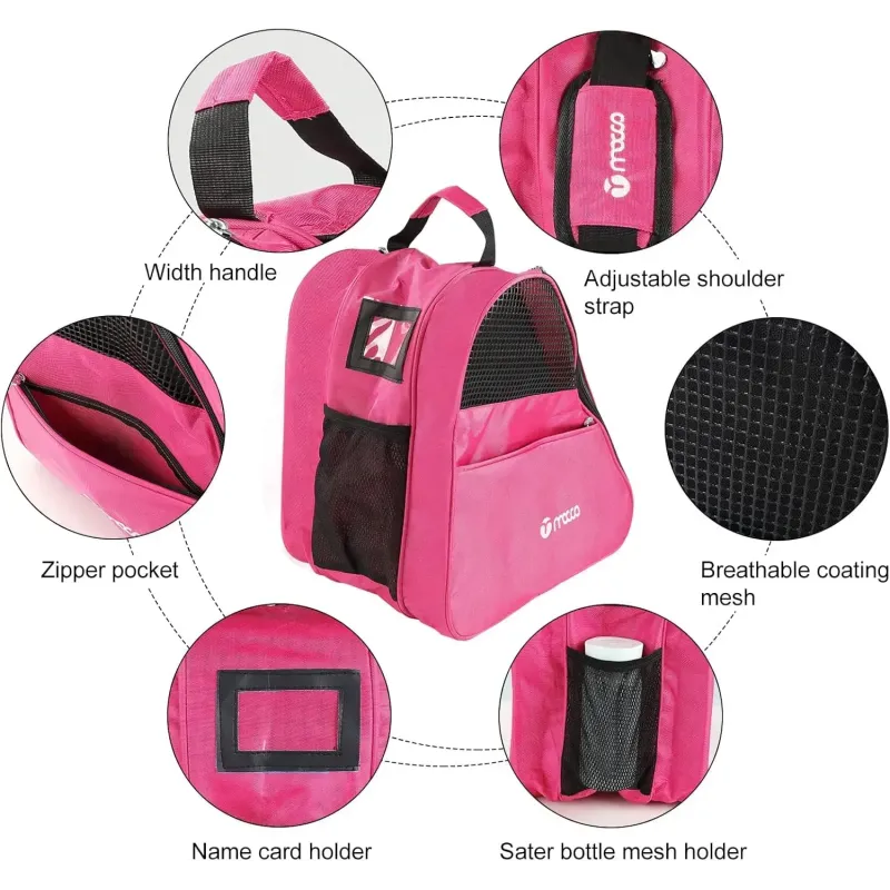 Сумка для роликів Mocco Roller Skate Bag Pink