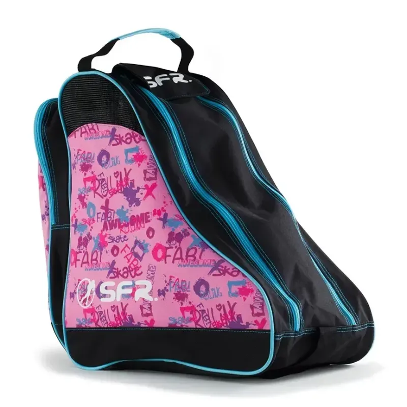 Сумка для роликів SFR Designer Ice & Skate pink graffiti