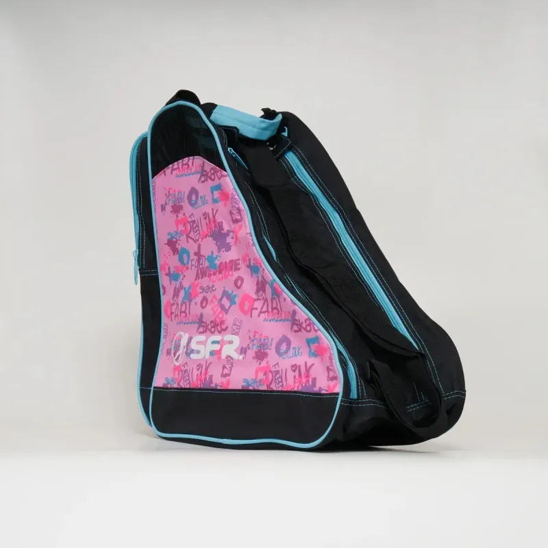 Сумка для роликів SFR Designer Ice & Skate pink graffiti