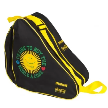 Сумка для роликів квадів Rookie Coca-Cola Sunshine Black/Yellow