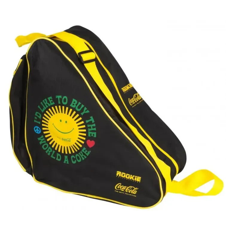 Сумка для роликів квадів Rookie Coca-Cola Sunshine Black/Yellow