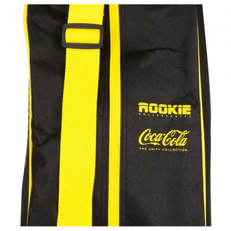 Сумка для роликів квадів Rookie Coca-Cola Sunshine Black/Yellow
